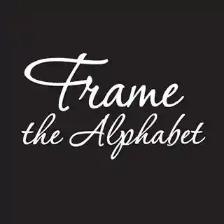 Frame The Alphabet free shipping